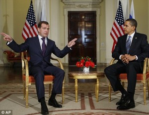 Obama Medvedev
