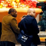 Gregory Meeks (left) checks in at the Bellagio where he takes a trip to meet with lobbyist using campaign funds