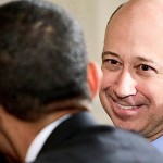 Obama  Abd Lloyd Blankfein, Goldman Sachs CEO