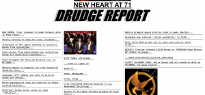 Drudge was in the bag for romeny all along