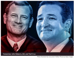 CAN WE AFFORD TO HAVE TED Cruz appoint four more justices like John Roberts  