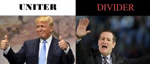 Trump is uniter , Cruz is divider 